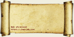 Iva Crnjanski vizit kartica